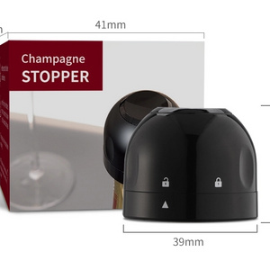 Bouchon de champagne Small Exquisite Custom Creative Champagne Stopper Kit Wine Corks Automatic Wine Bottle Stopper Wine Stopper