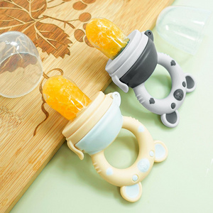 Hot sale Bpa Free Food Grade Baby Fresh Food Nipple Feeder pacifier holder baby fruit silicone pacifier soother feeder