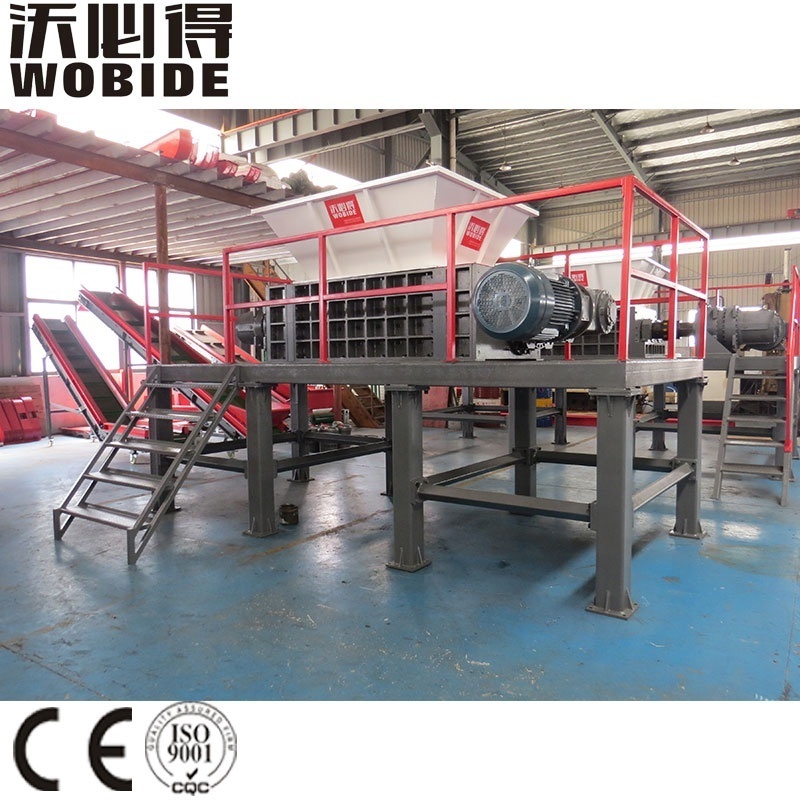 Double Planetary Reducer Wood Chipper Machine Shredder Waste Tire Shredder Used Car Shredder for Sale