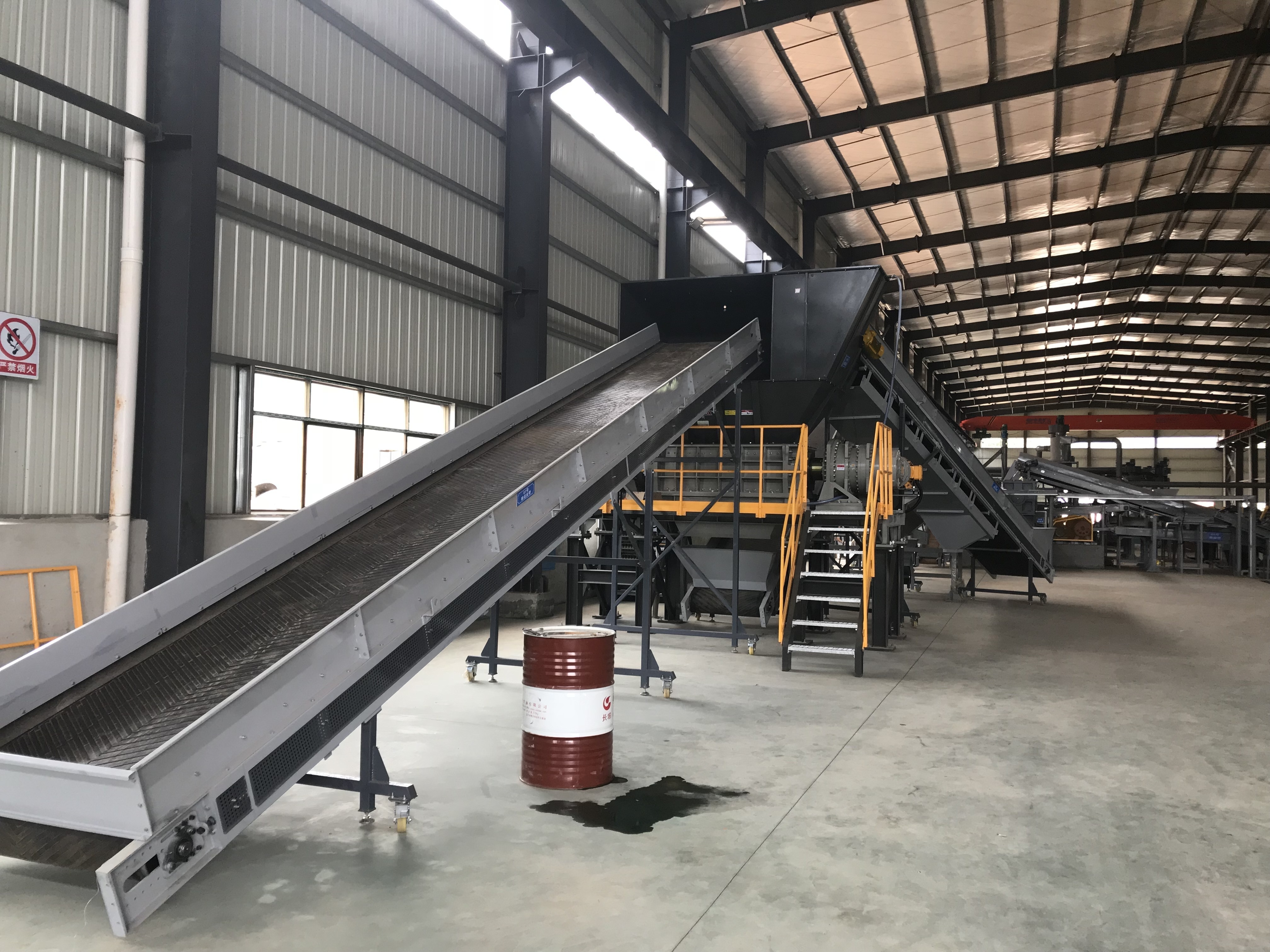 Tyre Recycling Line Truck Car Tire Rubber Recycling Production Machine Line Plant