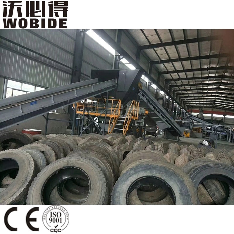 Powder Production Machine Line Plant Tire Recycling Line Used Tyre Recycling Rubber Provided Automatic Auto Engine Systems 200