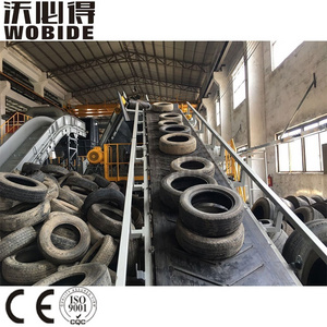 Powder Production Machine Line Plant Tire Recycling Line Used Tyre Recycling Rubber Provided Automatic Auto Engine Systems 200