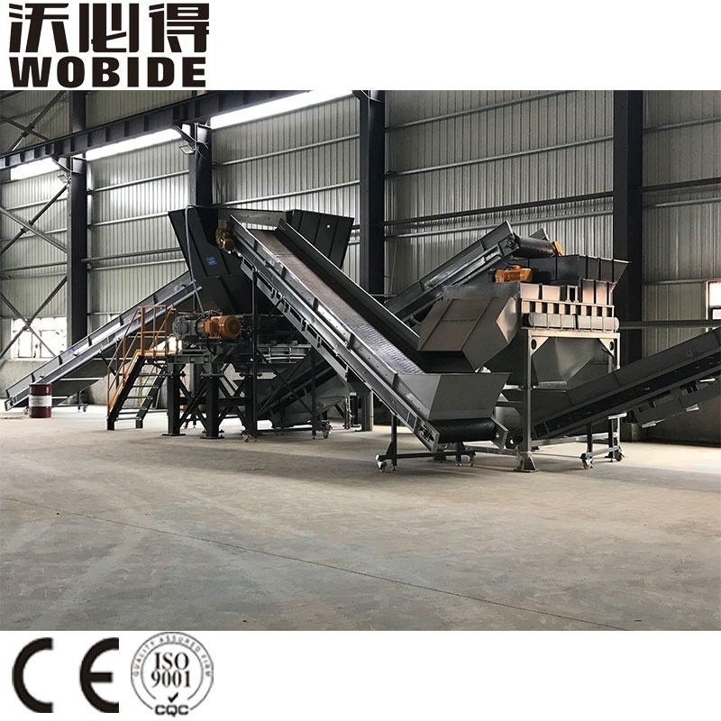 Powder Production Machine Line Plant Tire Recycling Line Used Tyre Recycling Rubber Provided Automatic Auto Engine Systems 200