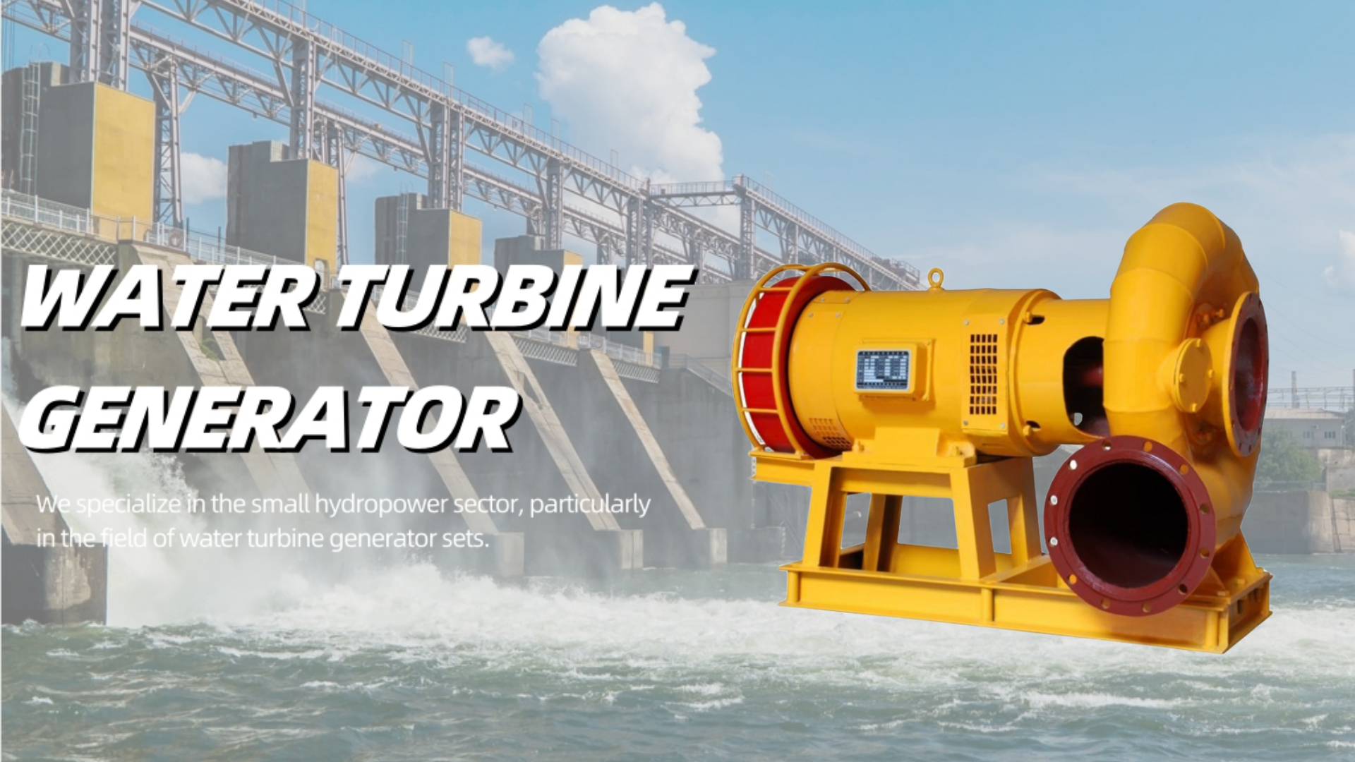 ASME Hydrokinetic Turbine Generator 50Kw Safe And Reliable Micro Hydroelectric for Mini Hydro Power Plant