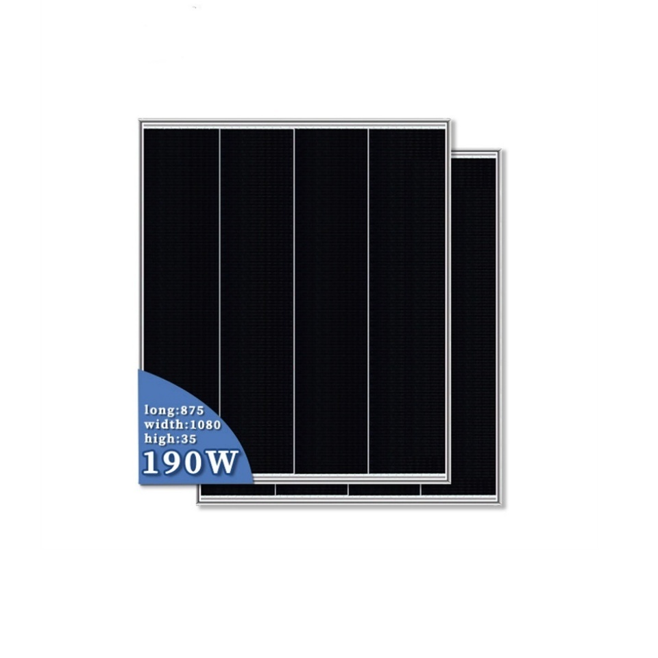 New Arrival 1Kw Solar Panel Low Temperature Coefficient 40Kw HJT Solar Panels for Home