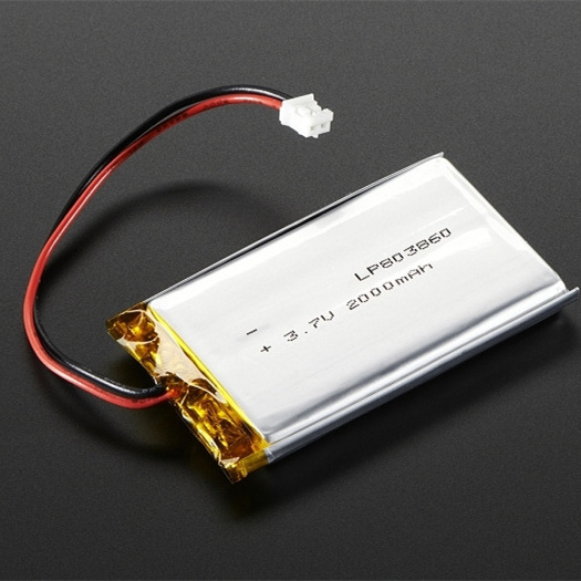 China 60 C Rate LiPo Battery ABS+PC 1200Mah 5V 30Mm 20Mm 500Mah Lithium Polymer Battery 20000Mah with Jst Connector