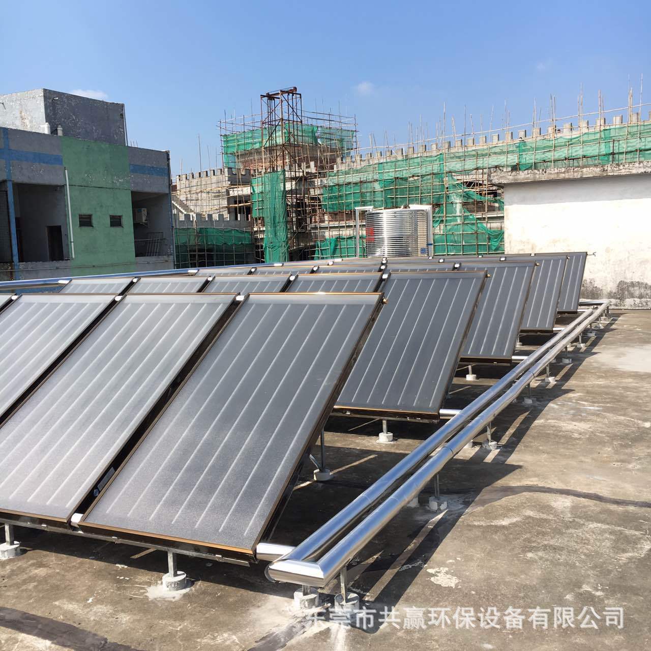 Highest Power Output Fast Assembly Parts Plate Solar Collector Flat Solar Thermal Collector For House