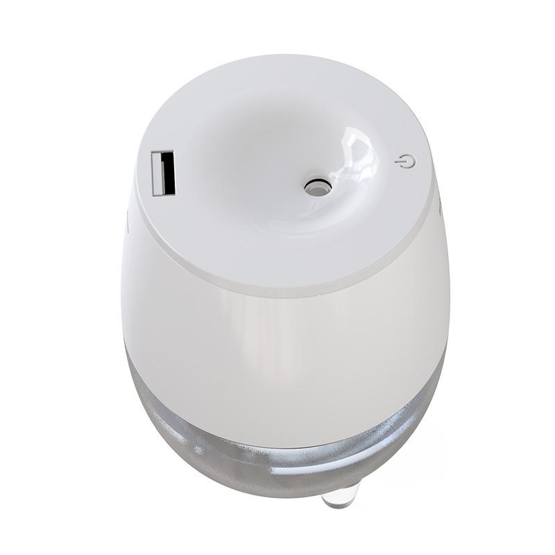 Best OEM usb air mini ultrasonic steam humidifier fogger with lights candle air purifier cool mist humidifier