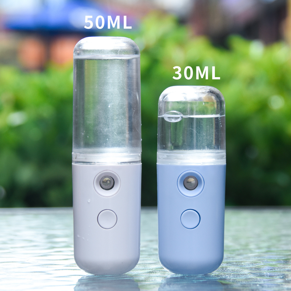 Latest Pocket Mini Electric Automatic Alcohol Spray Handy Beauty Machines Nano Mist Sanitizer Face Sprayer