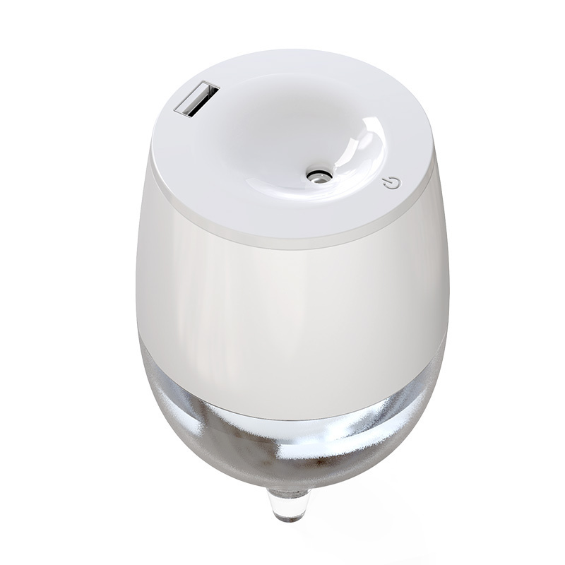 Best OEM usb air mini ultrasonic steam humidifier fogger with lights candle air purifier cool mist humidifier