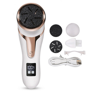 OEM High Quality 2 Speeds Foot Care Pedicure Kit Rechargeable Callus Remover Electric Foot Callus Removers