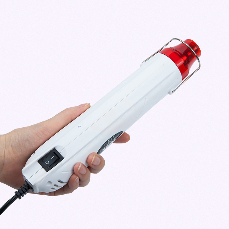 Best Selling Shrink Wrap Embossing Powder 110v/220v/230v 300W US/UK Plug Hot Air Blower Mini Heat Gun