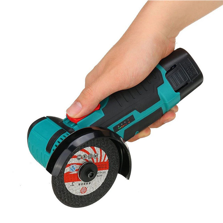 12V Power Tools Rechargeable Li-ion Battery Mini Cordless Angle Grinder Brushless Angle Grinder Portable Angle Grinder