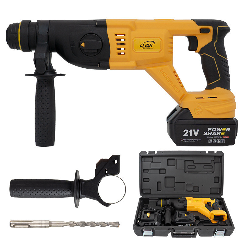 Budget-friendly Power Tools Reliable Cordless Hammer Beautifully Designed Multifunctional Cordless Hammer Drill Brushless