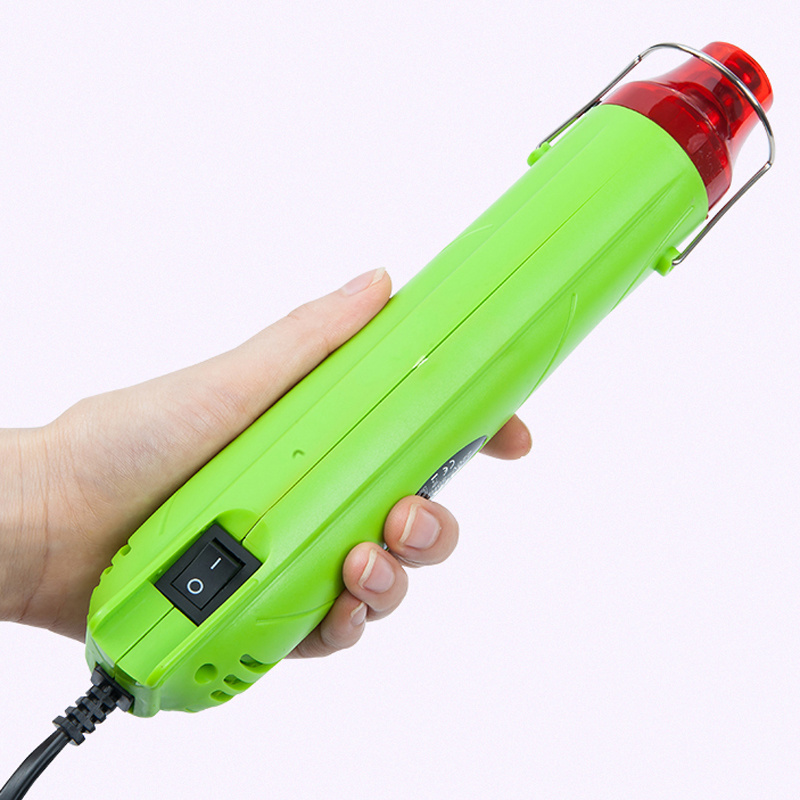 Best Selling Shrink Wrap Embossing Powder 110v/220v/230v 300W US/UK Plug Hot Air Blower Mini Heat Gun