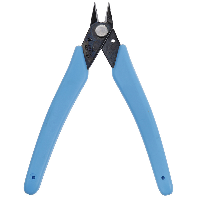 Hand Tools Electrical Wire Cable Cutters Cutting Side Snips Flush Pliers Nipper Anti-slip Rubber Mini Diagonal Pliers