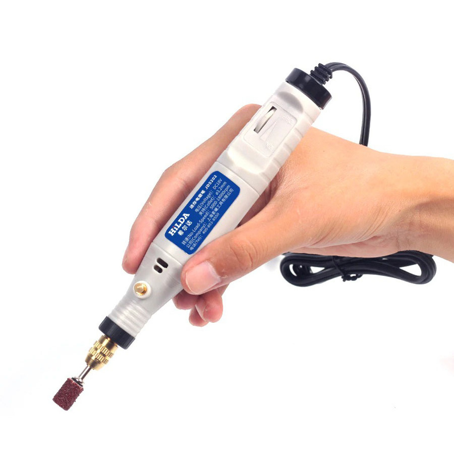 18V Mini Electric Grinder Polisher Drill Variable Engraving Pen Tools Electric Drill Kit Variable Speed Grinder Pen 220V/110V