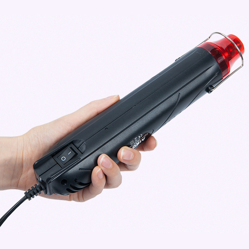 Best Selling Shrink Wrap Embossing Powder 110v/220v/230v 300W US/UK Plug Hot Air Blower Mini Heat Gun