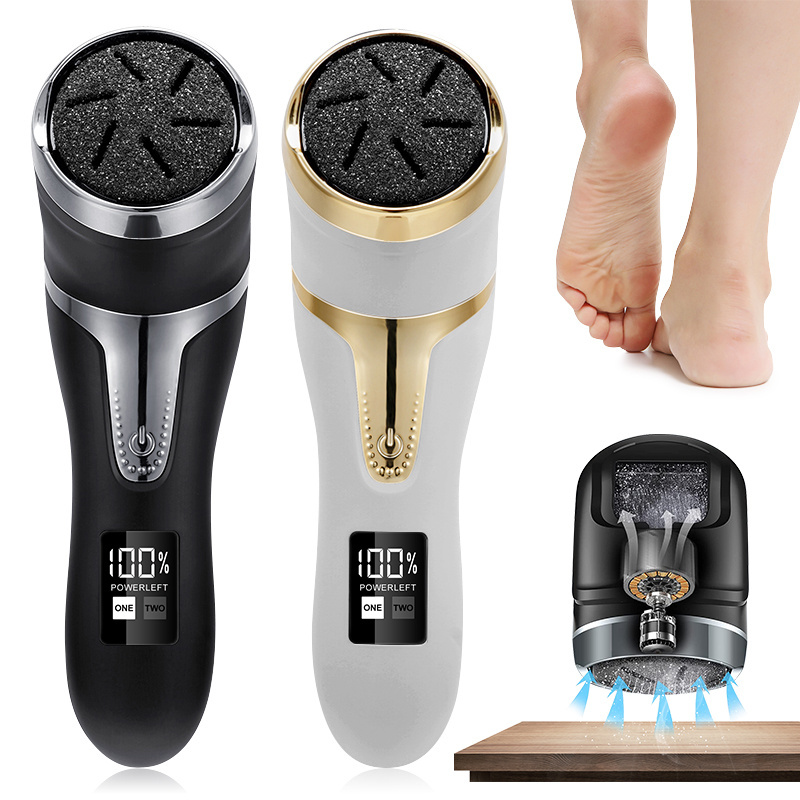 Trending 2024 Electric USB Rechargeable Remove Hard Dead Skin Foot File Professional Vacuum Electric Callus Remover for Feet