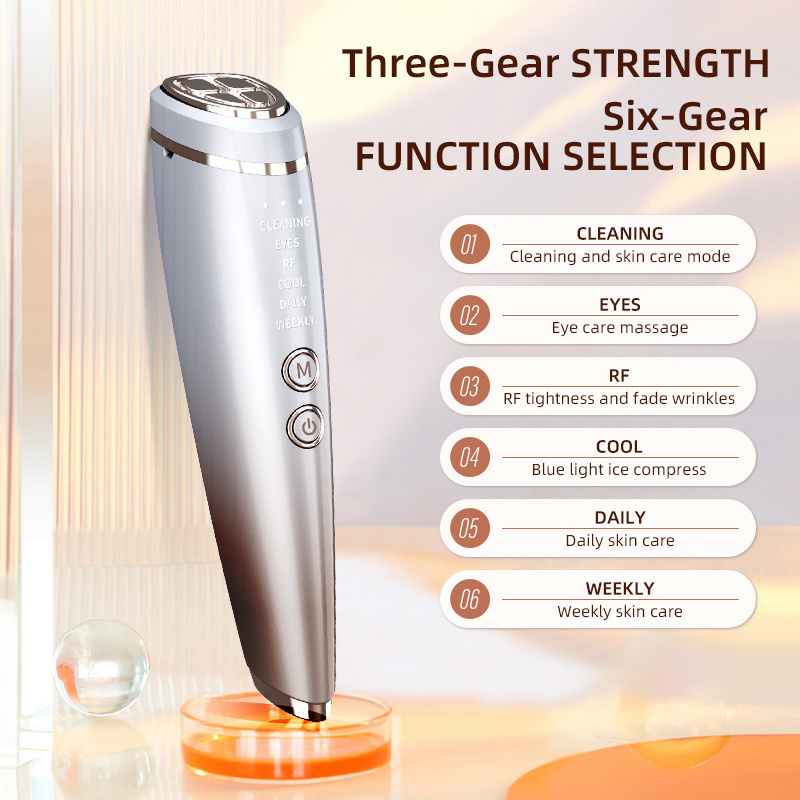 New Beauty Product Ideas 2024 Home Beauty Machine Skin Rejuvenation Lifting Hot & Cold Rf Ems Led Beauty Device Facial Massager