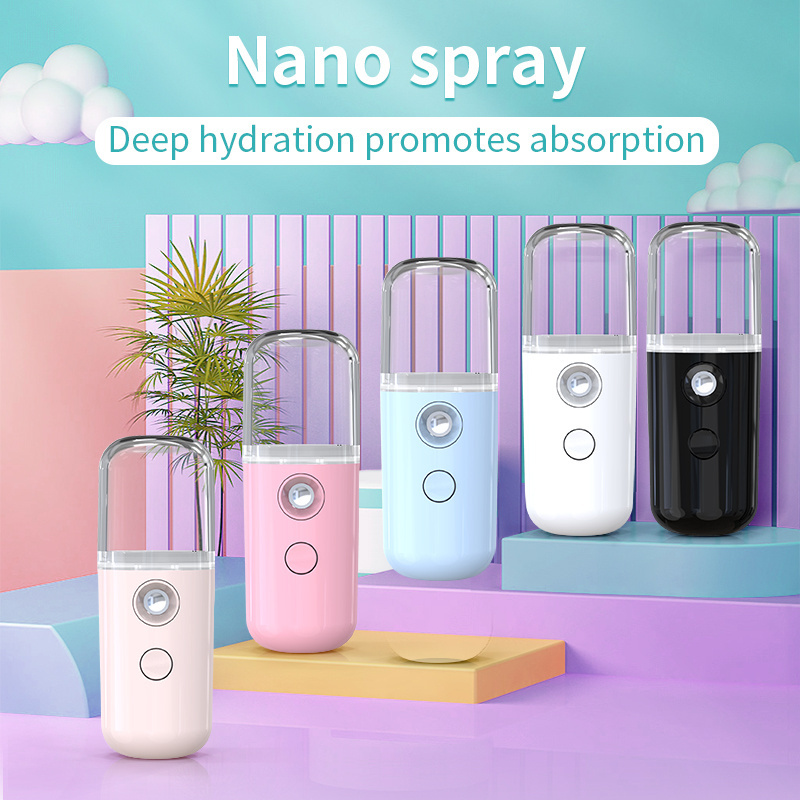 USB Handy Cool Fine Fog Machine New Automatic Electric Portable Mini Facial Nano Mist Sprayer