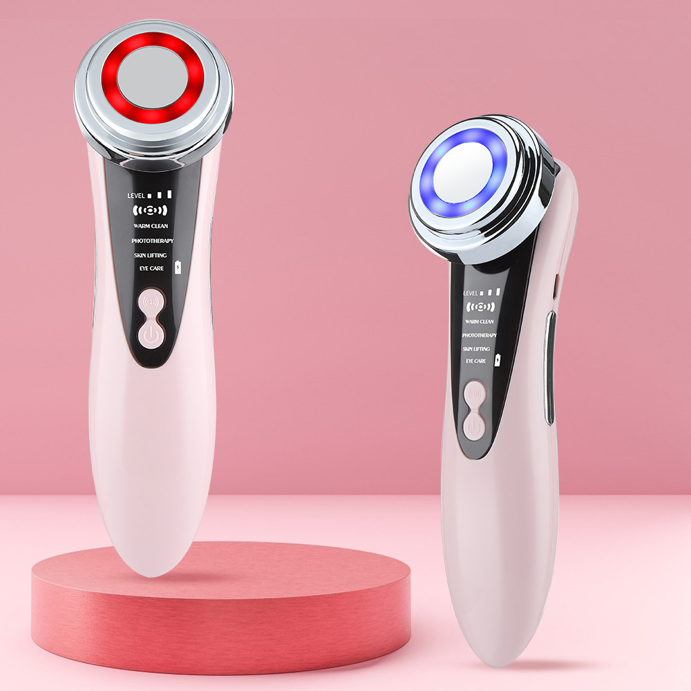 Multifunctional Face Massager Portable 4 In 1 Home Beauty Device Facial Massager Electric Galvanic Facial Machine