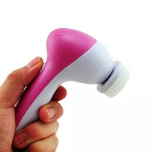 Multi-functional Electrical 5 in 1 Skin Face Deep Wash Cleanser Massager  Electric Facial Cleansing Brush