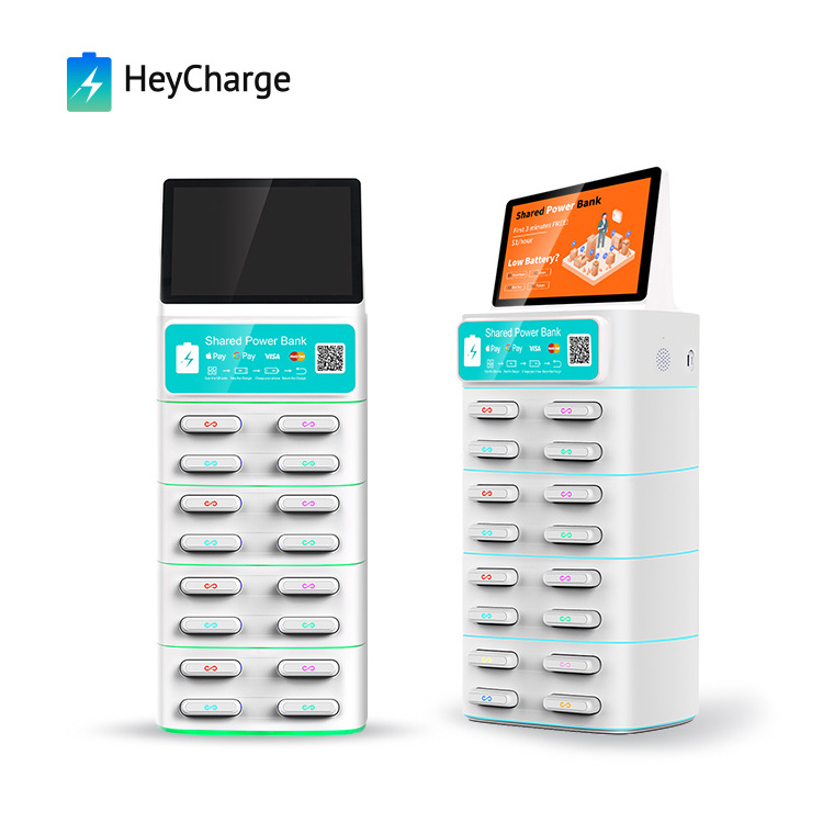 Portable Fast Charging 16 slots Rental Power Bank Mobile Phone charging station Vending Machine Shared Power Bank