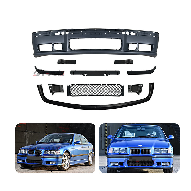 Car conversion facelift body kit M3 Style Front Bumper bar for BMW 3-Series E36