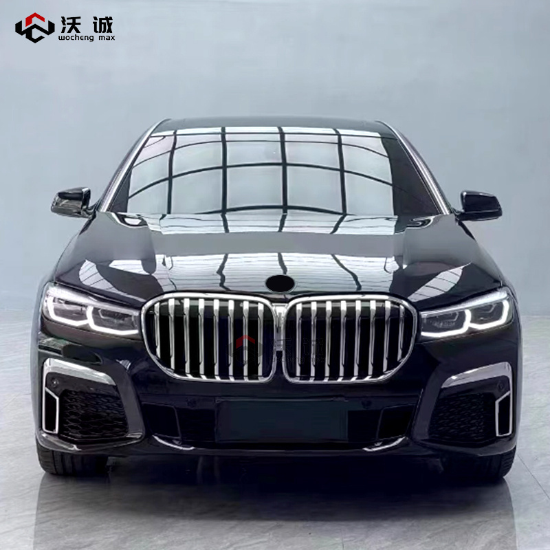 Body Kit For BMW 7 SERIES 2008-2015 F02 Upgrade to 2021 M760 G12 Style Automobile Car hood Front rear bumpers