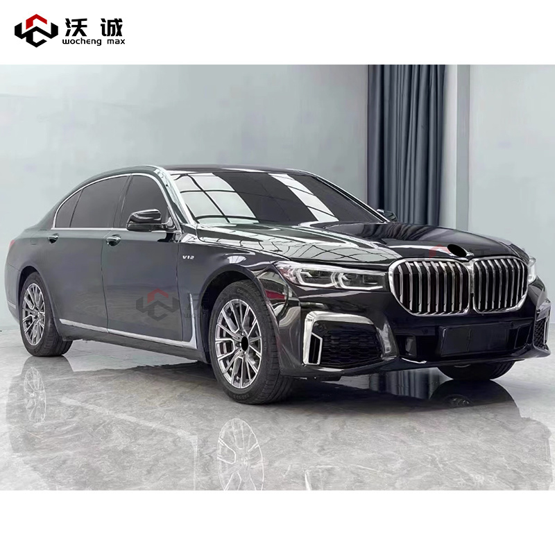 Body Kit For BMW 7 SERIES 2008-2015 F02 Upgrade to 2021 M760 G12 Style Automobile Car hood Front rear bumpers