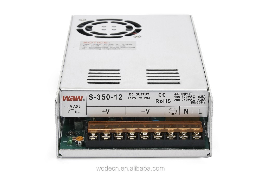 12V 30A Switching Power Supply 360W ac to dc 110v/220v with CE ROHS approved power supply