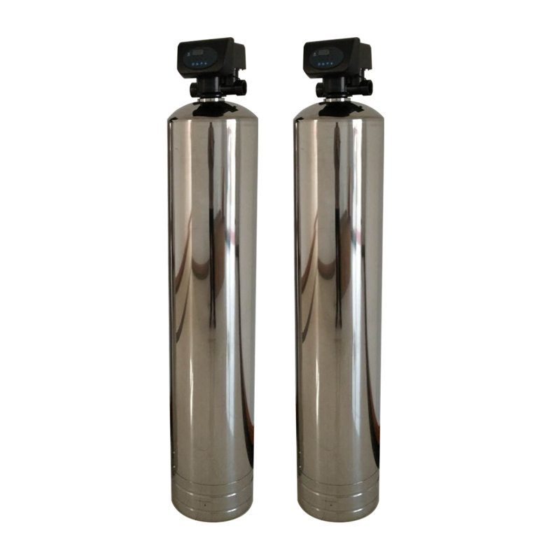 Factory direct sales blast stainless steel 304 /316  resin softening tank 1054 water  filters housing