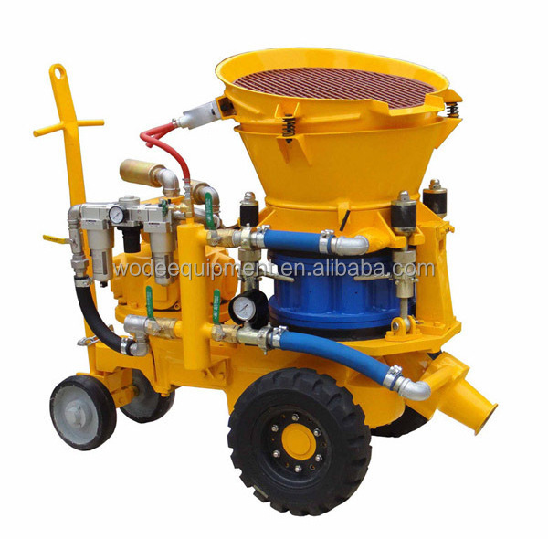 5m3/h air motor dry mix concrete spraying gunite shotcrete machine for sale