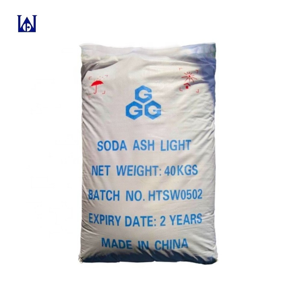 Cas no 497-19-8 Sodium Carbonate Soda Ash light suppliers Soda Ash Price per ton