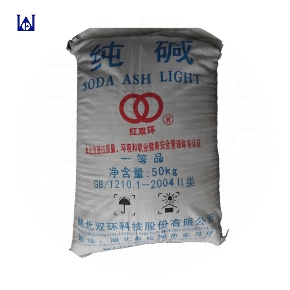 Cas no 497-19-8 Sodium Carbonate Soda Ash light suppliers Soda Ash Price per ton