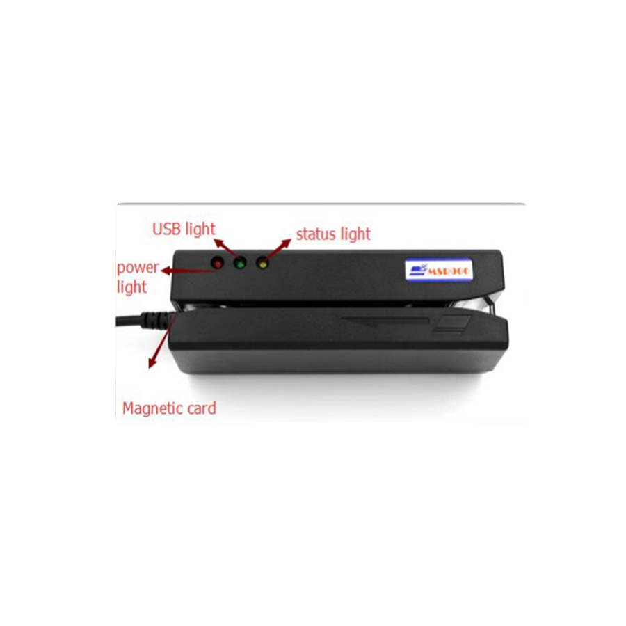 MSR nfc card reader USB msr 206 chip card reader writer for pos system