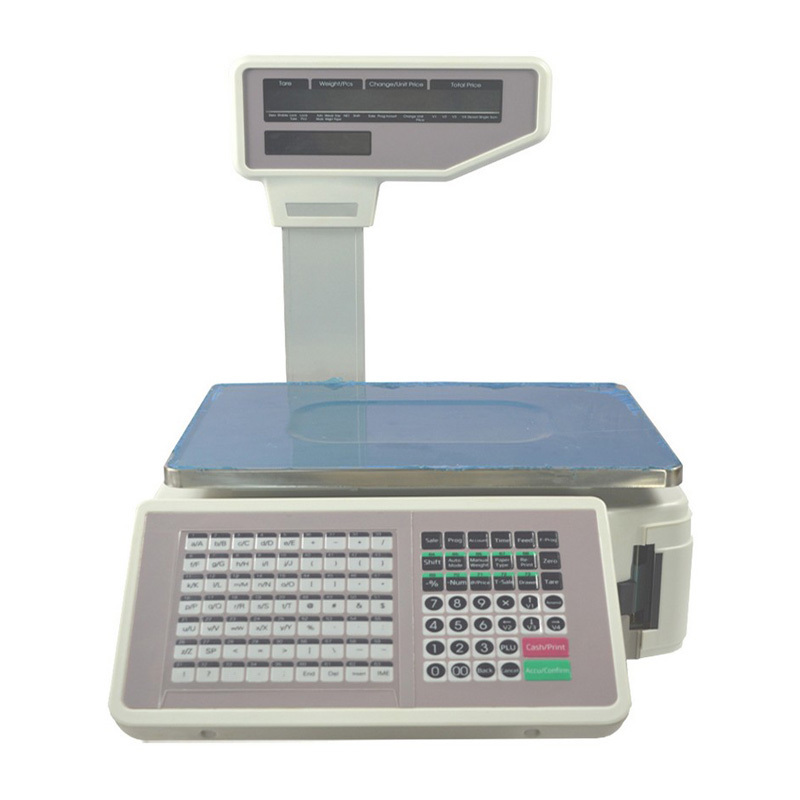 gsm weight scale printer label machine scale with printer