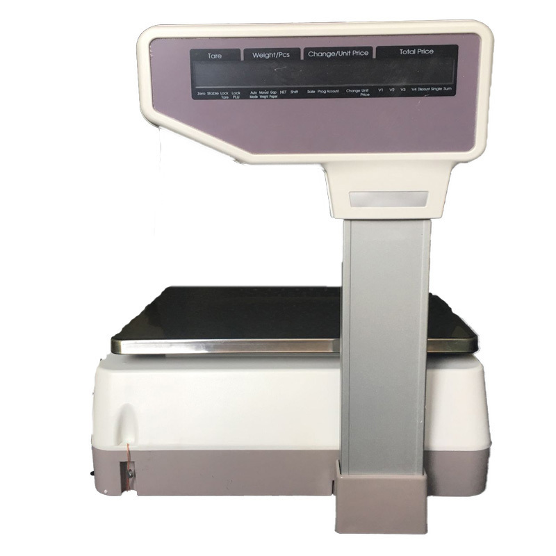 gsm weight scale printer label machine scale with printer