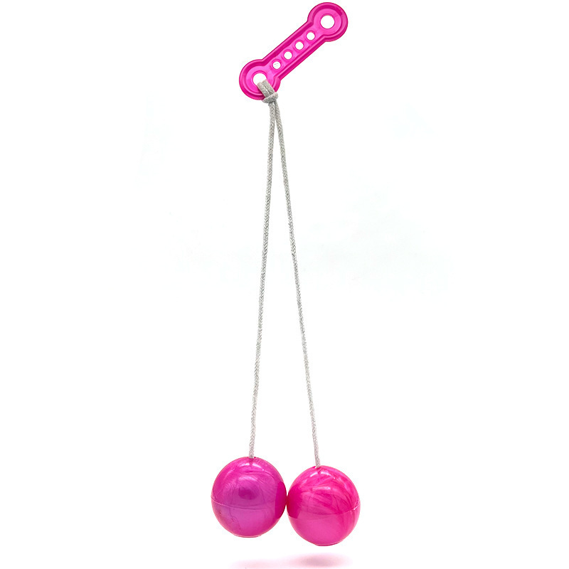 Newest Hot Selling Plastic Clackers Ball On A String Pro- Clacker Ball Toy