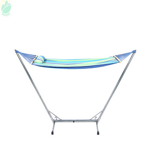 Fashion steel swing camping hammock with stand adjustable hammock stand