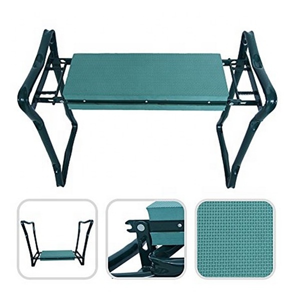 2.2KG folding chair portable garden kneeler supplies rest stool EVA Foam Seat Kneeler Kneeling Knee pad with Detachable tool bag