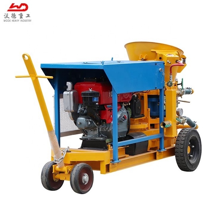 diesel 2-3m3/h concrete spray gunite shotcrete machine price