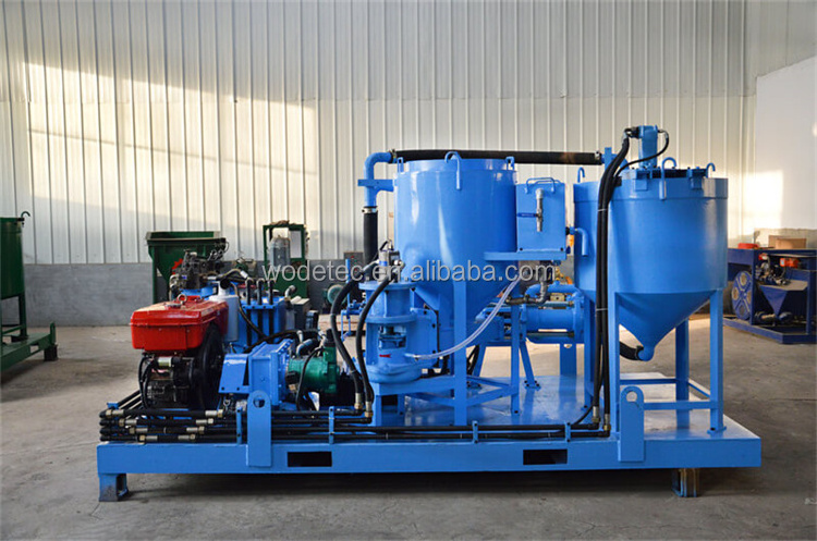 Good price best quality compaction agitator capacity 350L grout injection plant for terrg grouting