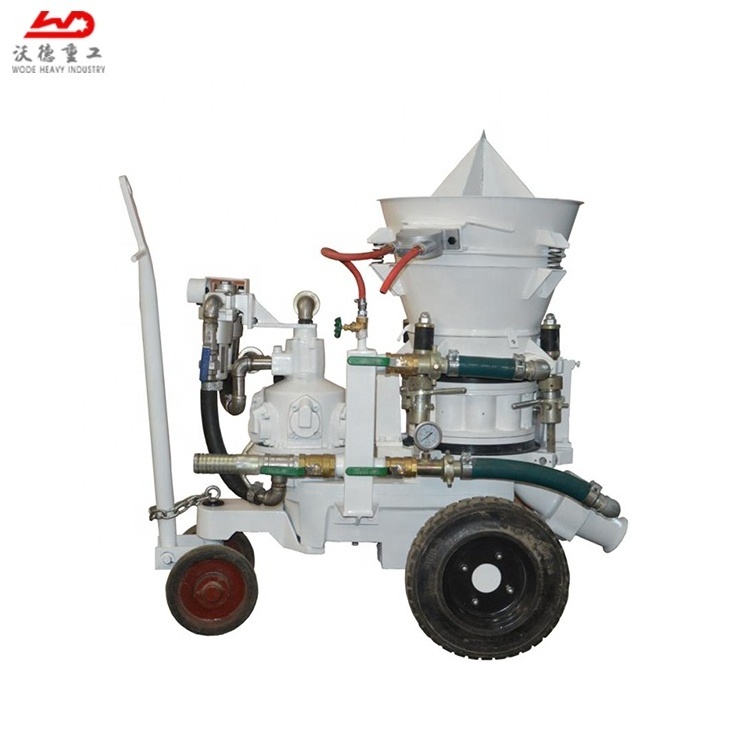 5m3/h 3m3/h Air motor refractory spraying gunite shotcrete machine with water pump