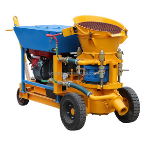 Highway Construction Equipment Diesel Engine 5m3/h Concrete Shotcrete Machine Gunite Equipment