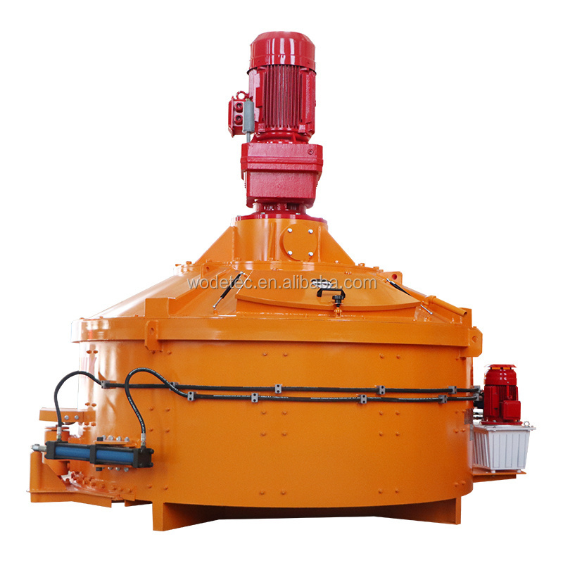 portable cement concrete mixer machine planetary concrete 1000L feed mixer