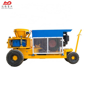 Tunnel Building Construction WSZ3000D 5m3/h Wet Concrete Shotcrete Gunite Machine For Sale