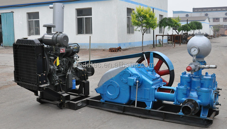 BW850/2 duplex machine reciprocating double acting piston pump mud pump for oilfield