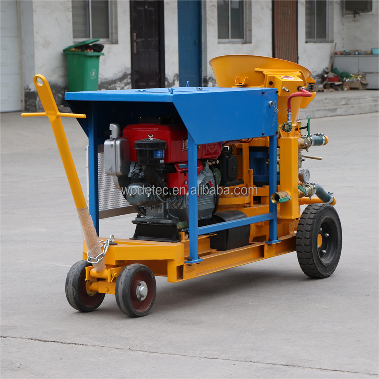 Highway Construction Equipment Diesel Engine 5m3/h Concrete Shotcrete Machine Gunite Equipment